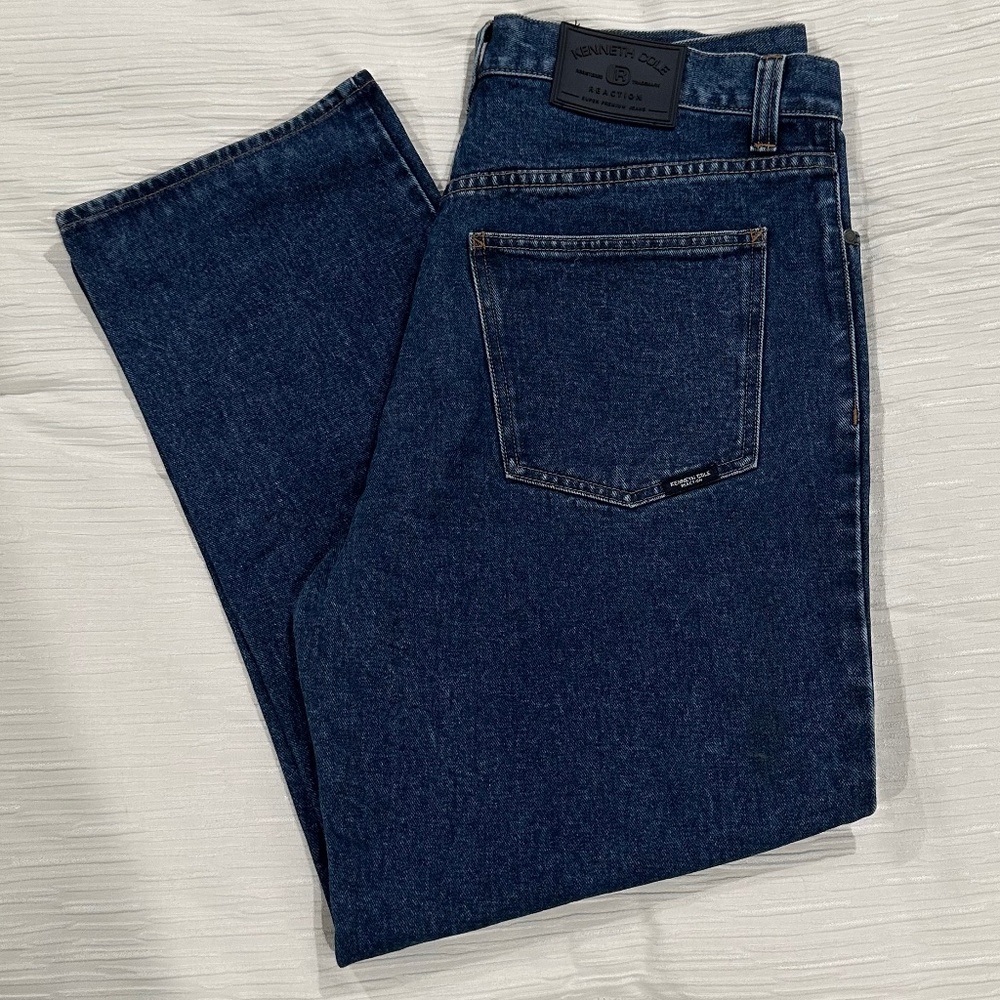 Men's "Kenneth Cole Reaction Premium" Blue Jeans